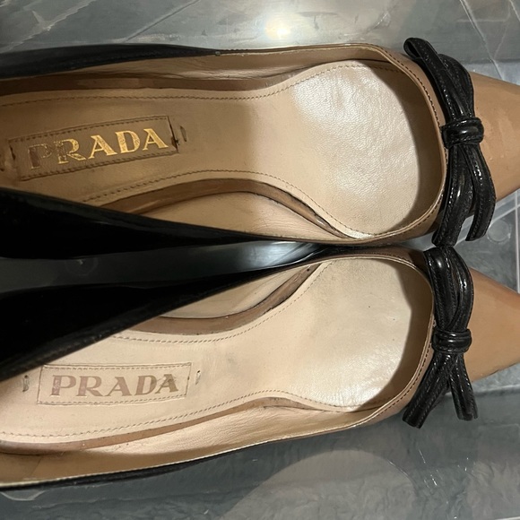Authentic Prada Ombré paten kitten heel - Picture 2 of 4